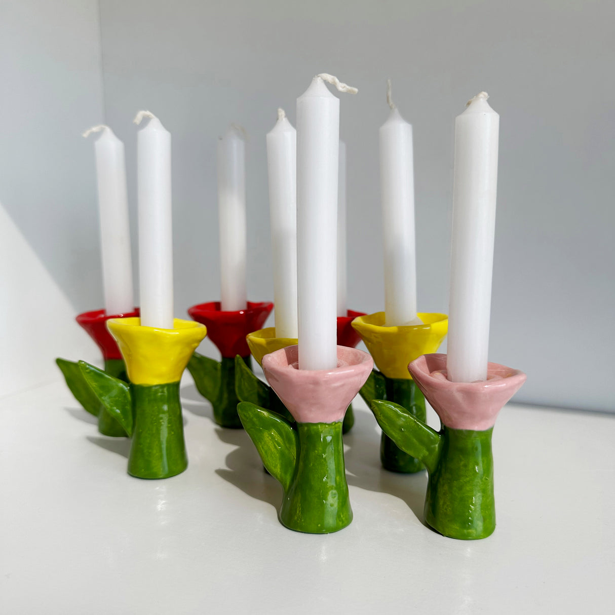 Mini Tulip Candle Holders | Jessica Walker