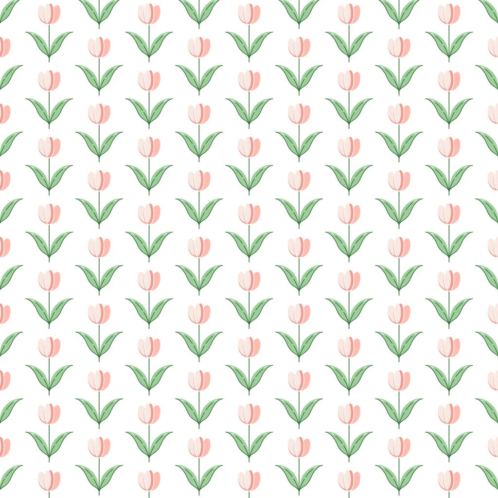 Petite Tulips Underglaze Transfer