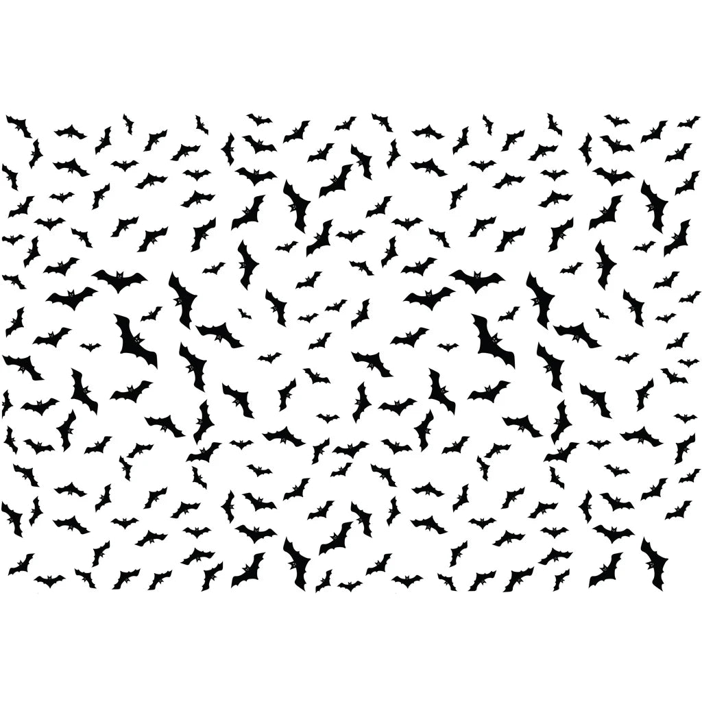 Bats Underglaze Transfer