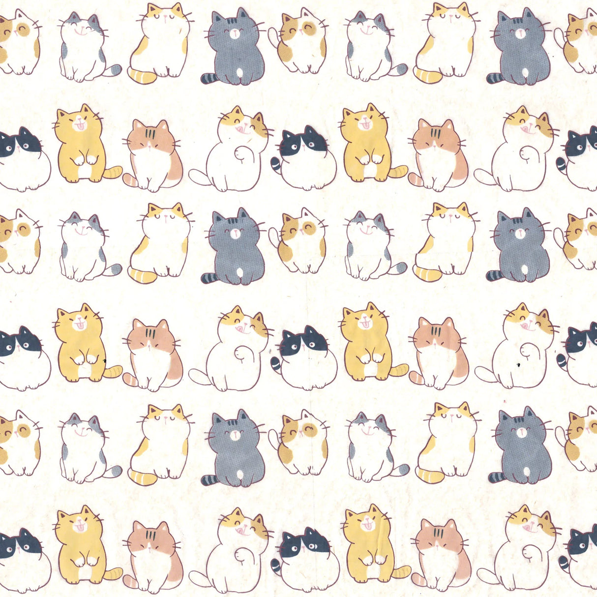 Cats Underglaze Transfer