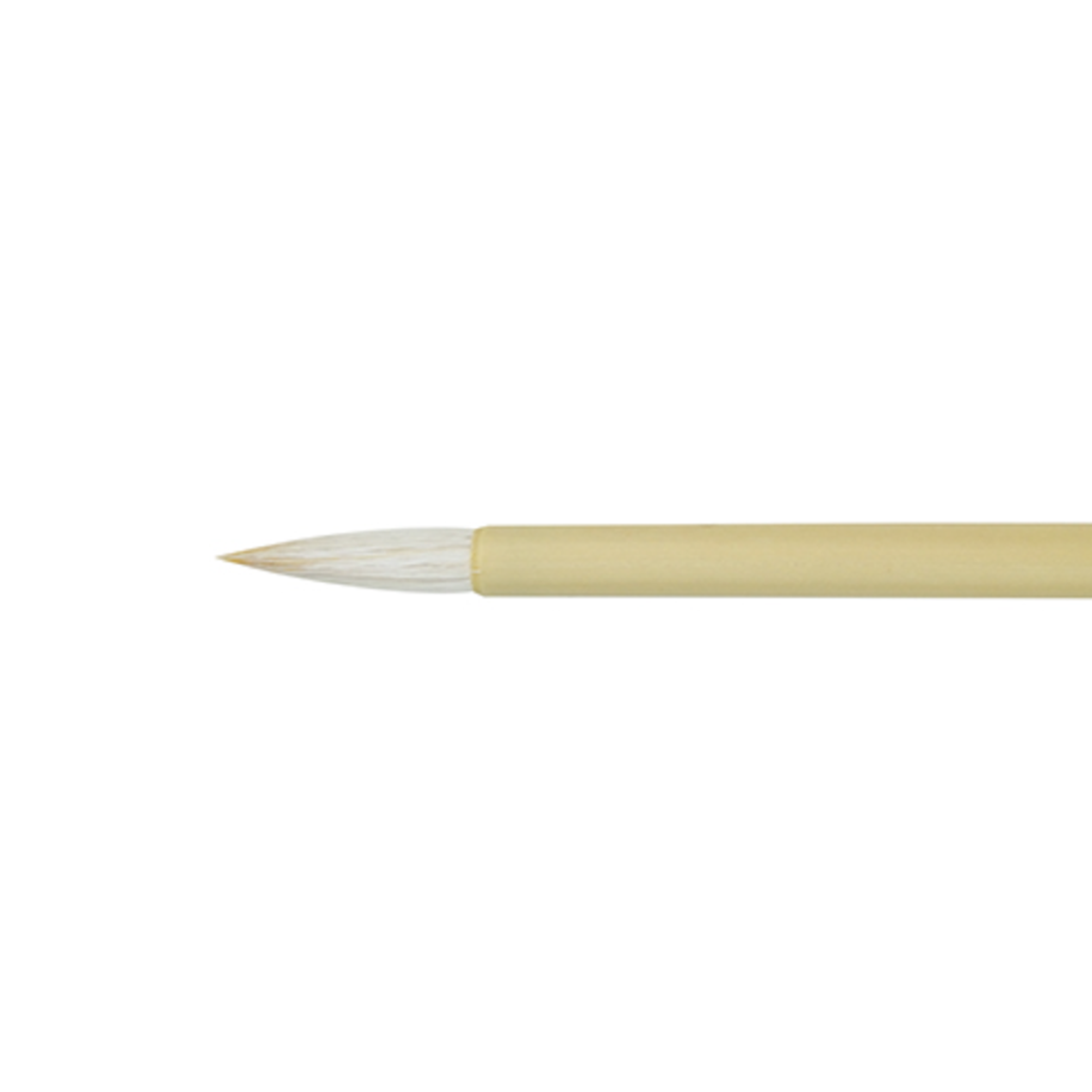 White Hair Bamboo Brush