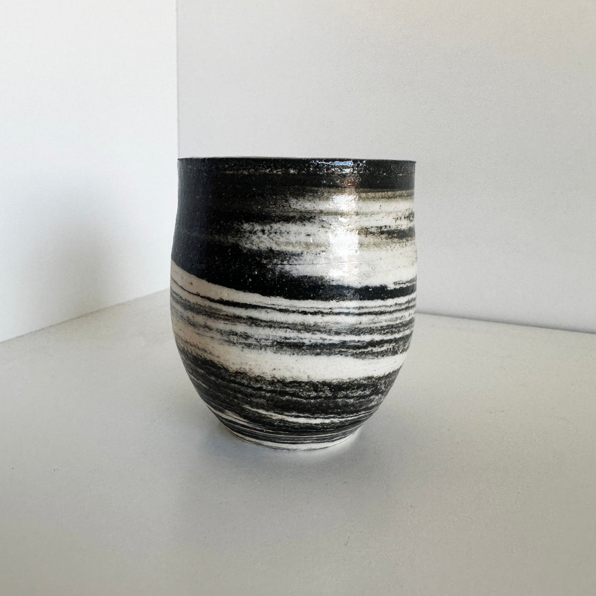 Swirled Wine Tumblers | Katie Brown