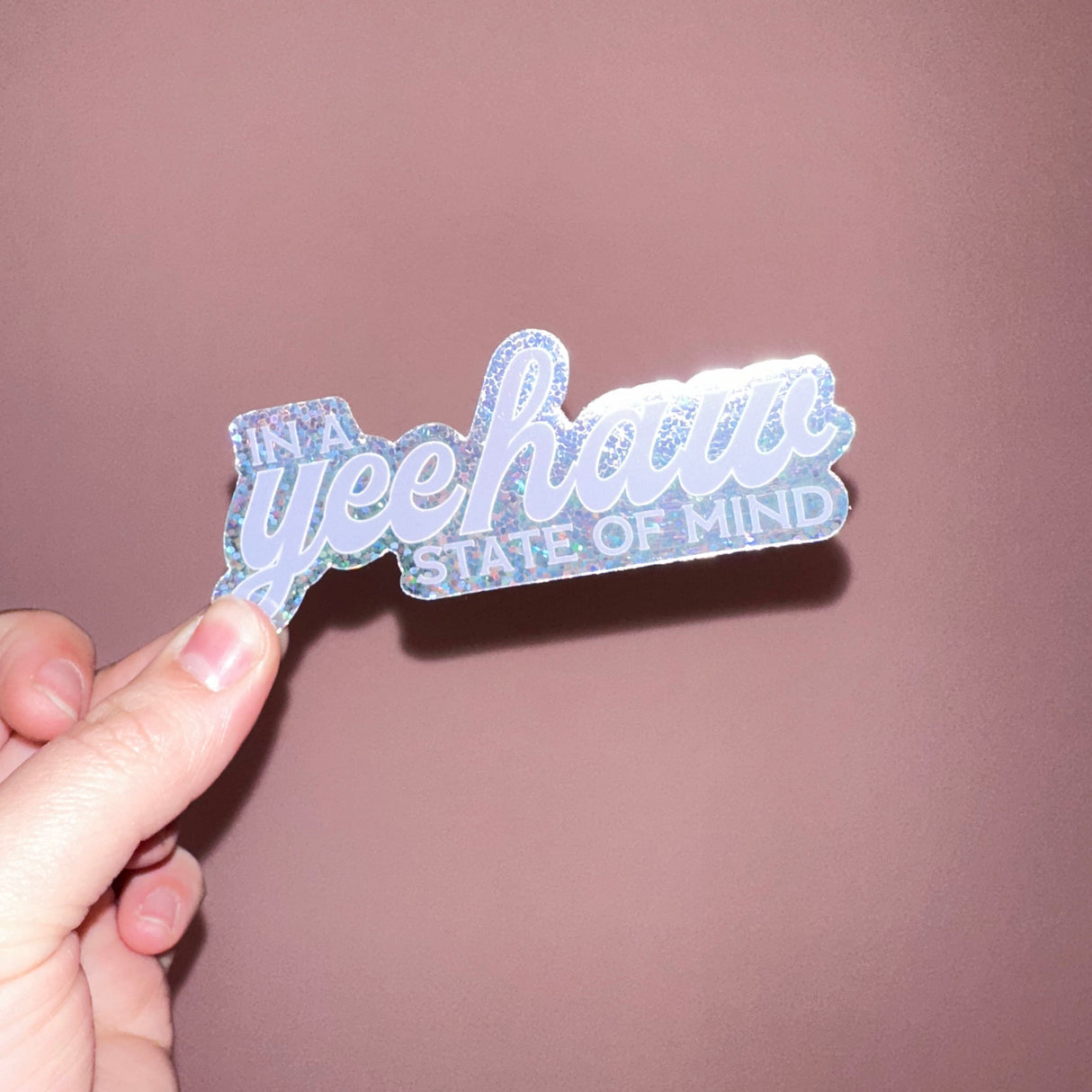 Yeehaw State of Mind Sticker | Jennifer Schmidt