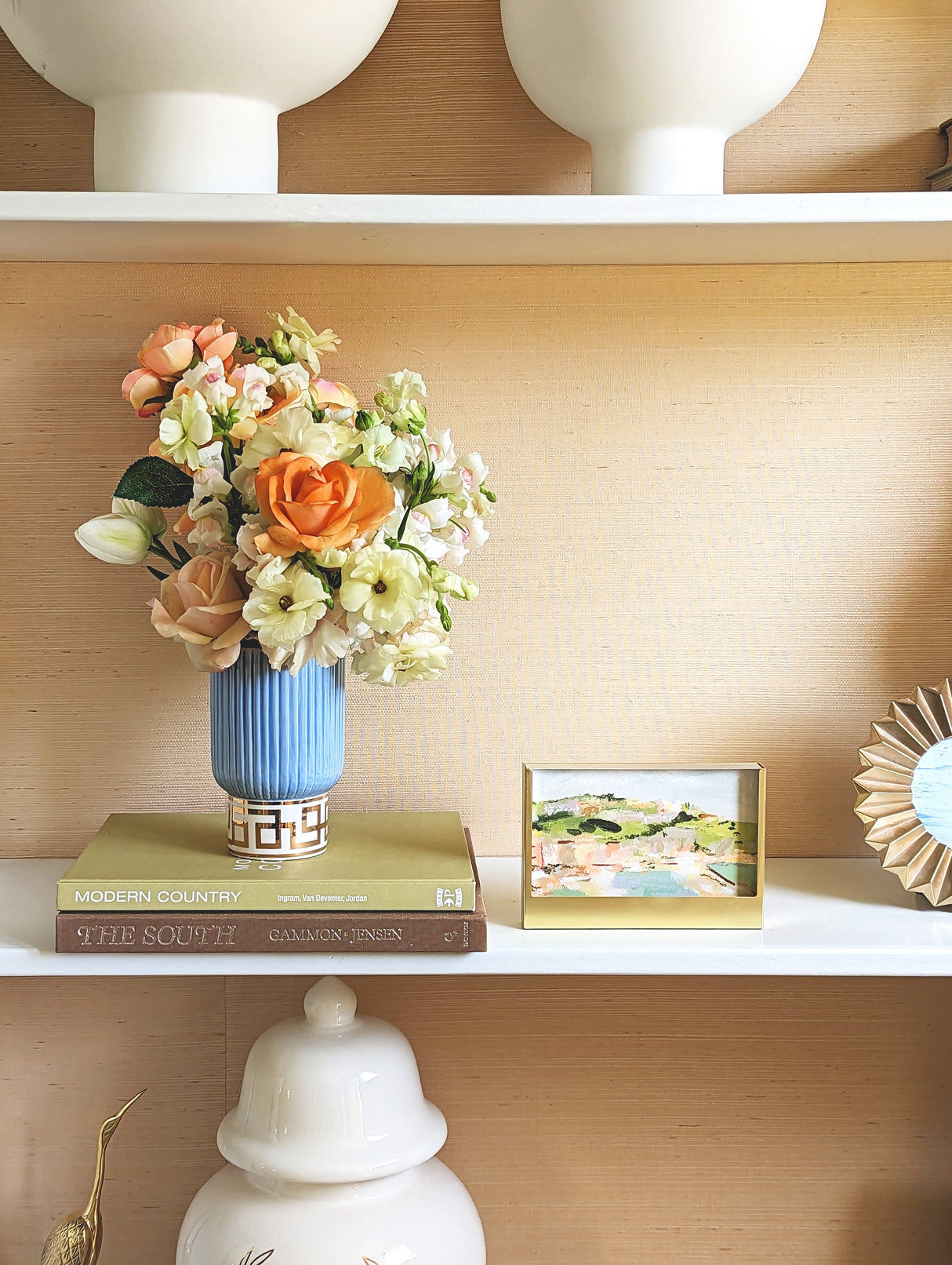 Golden Key Vase with 22K Gold Accent | Wholesale