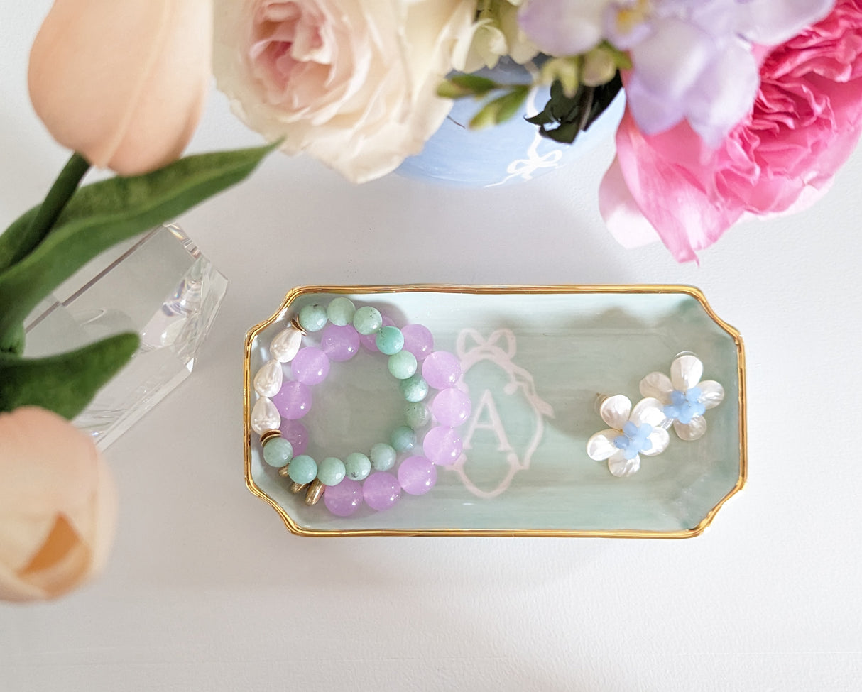 Bow Stripe Ginger Jars in 18 Colors | Wholesale