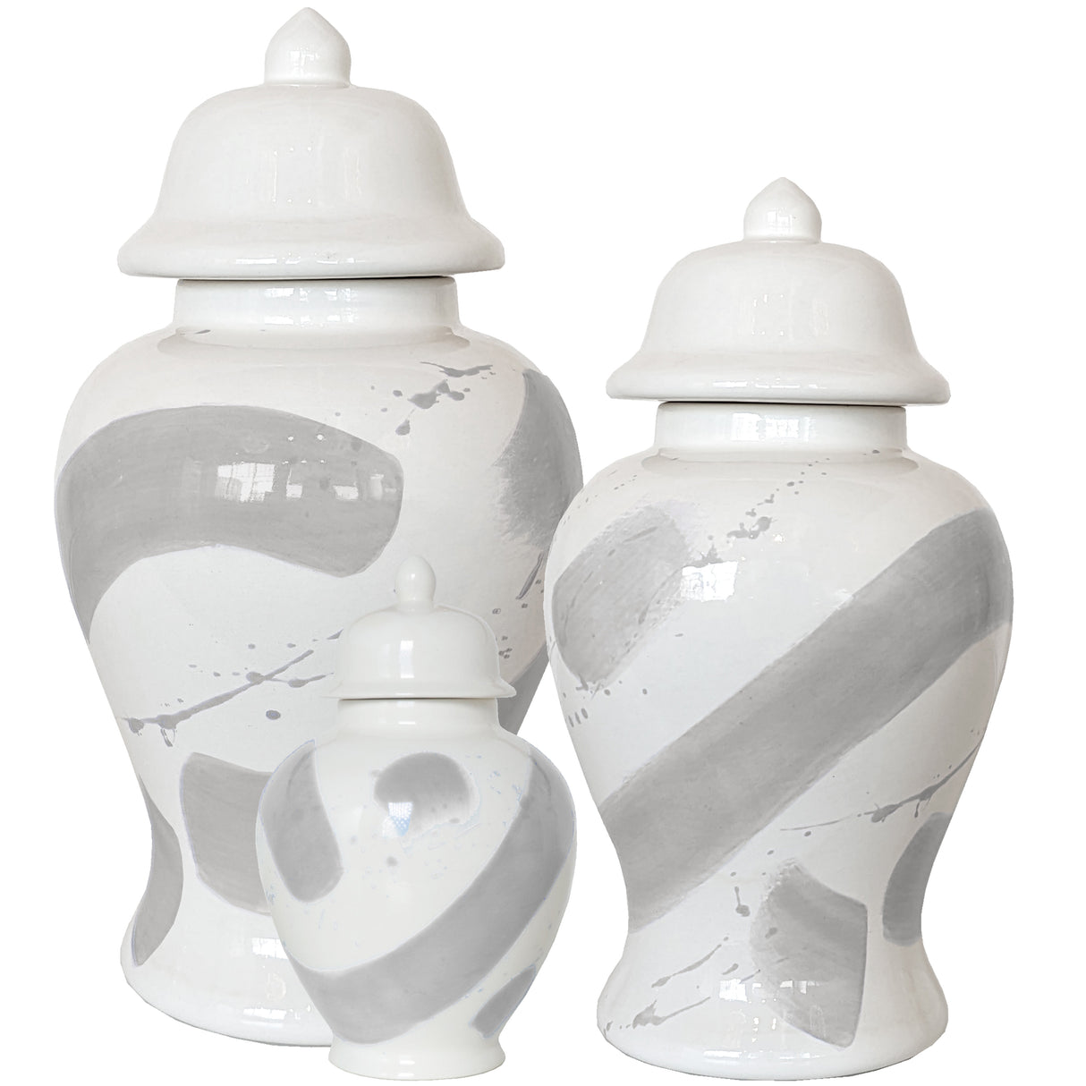 Brushstroke Ginger Jars in 16 Colors | Wholesale