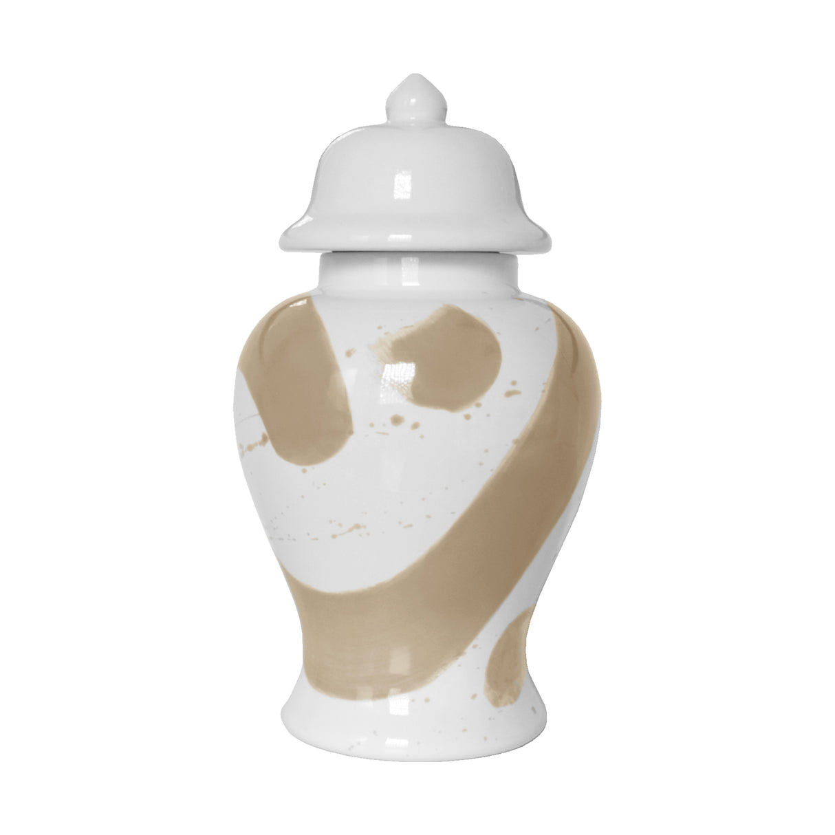 Sand Brushstroke Ginger Jars