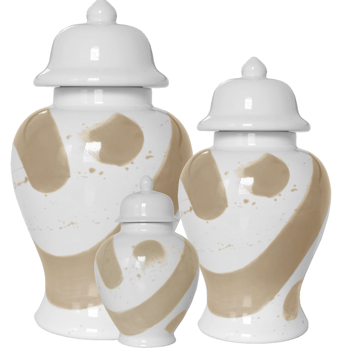 Brushstroke Ginger Jars in 16 Colors | Wholesale