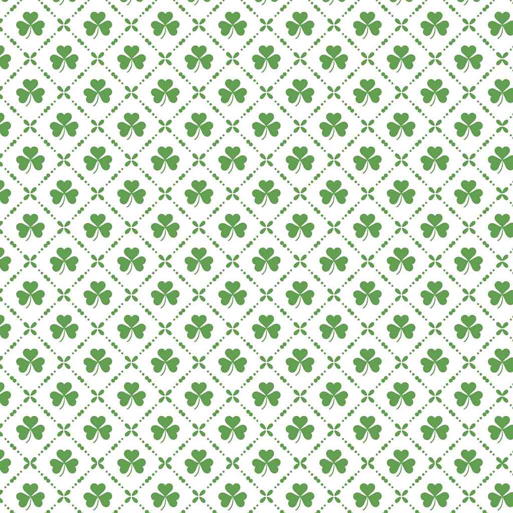 Clover Underglaze Transfer