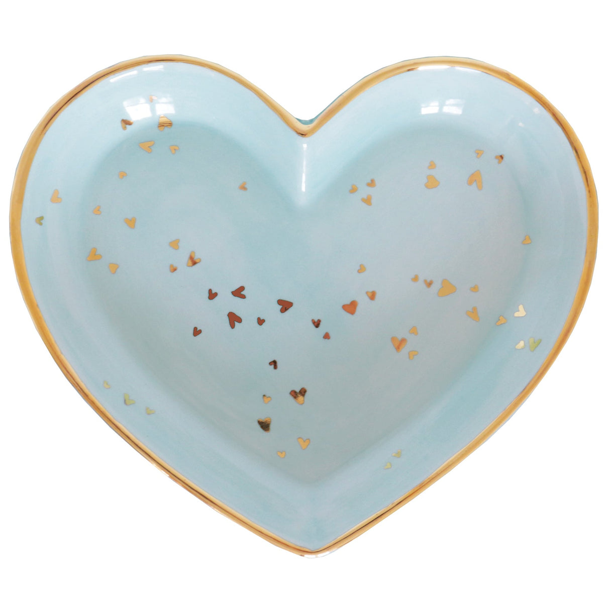 Confetti Hearts Dishes Color Sample Tiles