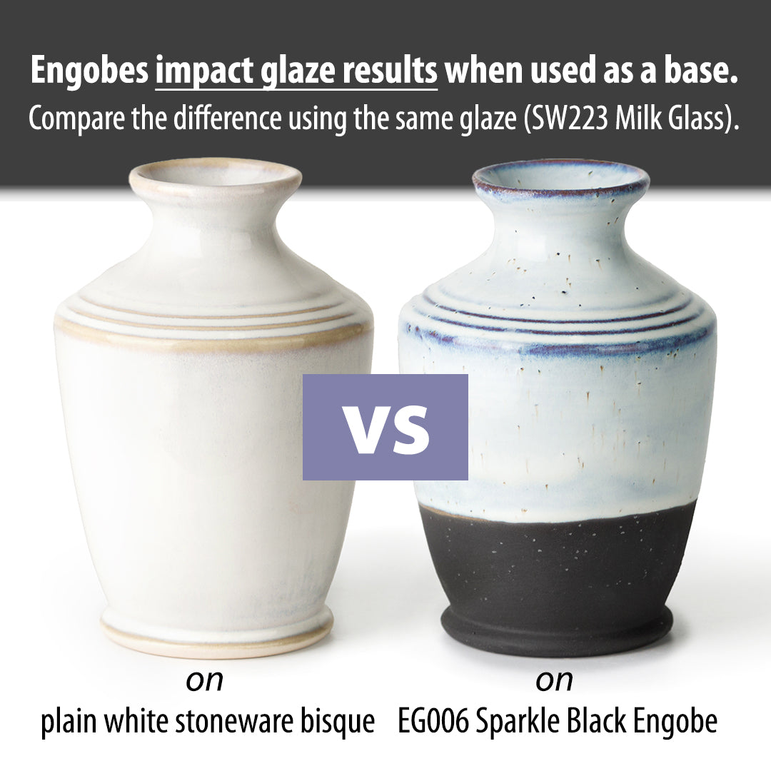 Stoneware EG006 Sparkle Black Engobe