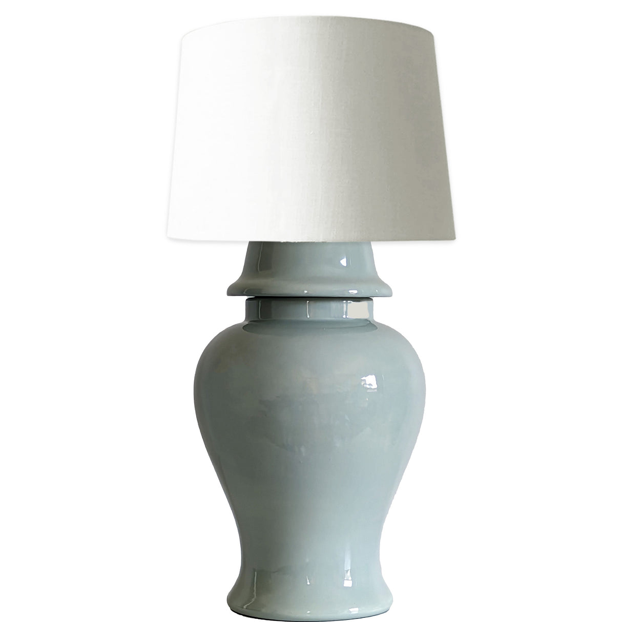 Lamb's Ear Ginger Jar Lamp