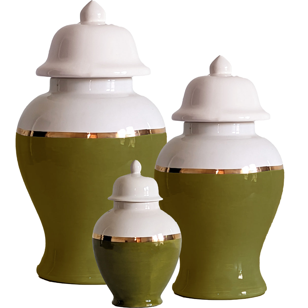 Color Block Ginger Jars in 17 Colors | Wholesale