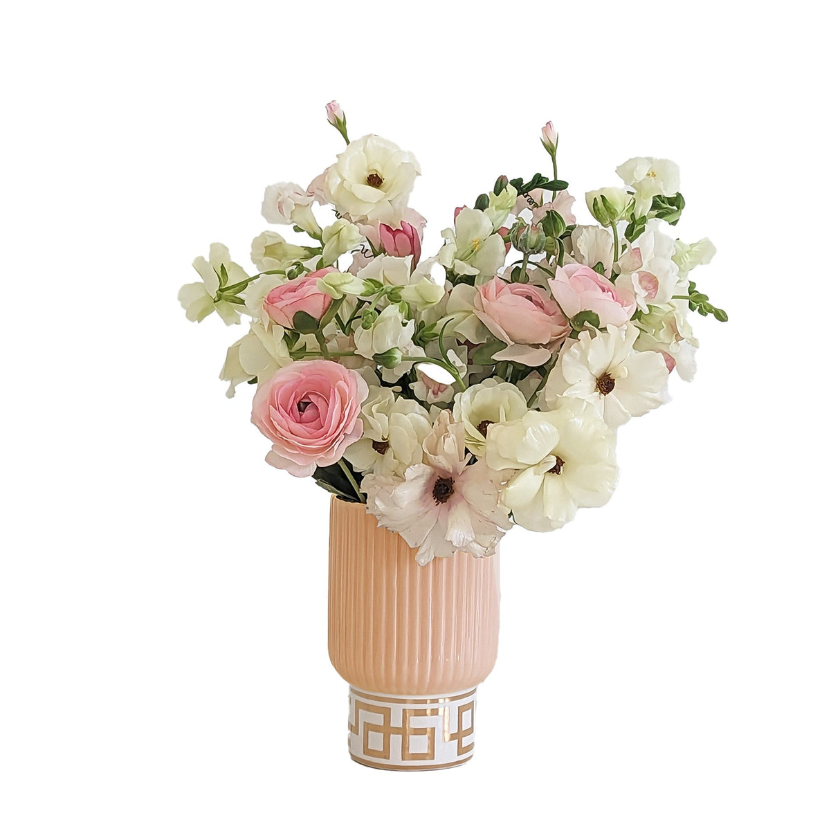 Golden Key Vase with 22K Gold Accent | Wholesale
