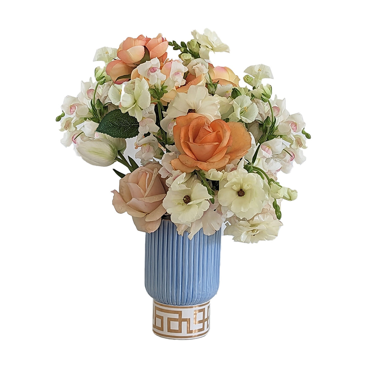 Golden Key Vase with 22K Gold Accent | Wholesale