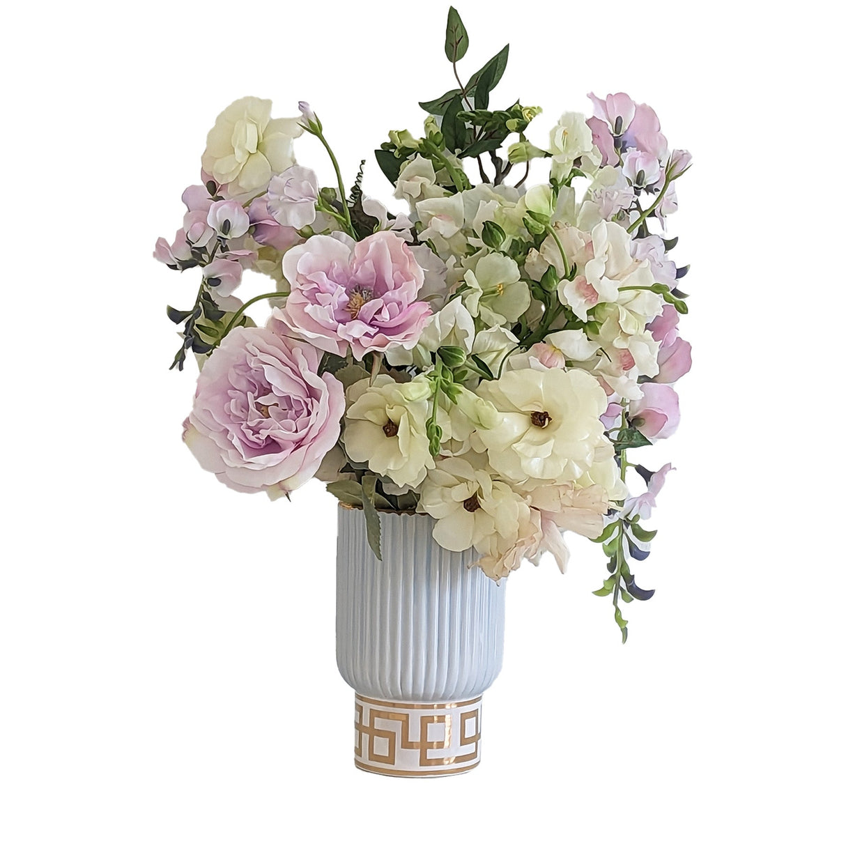 Golden Key Vase with 22K Gold Accent | Wholesale
