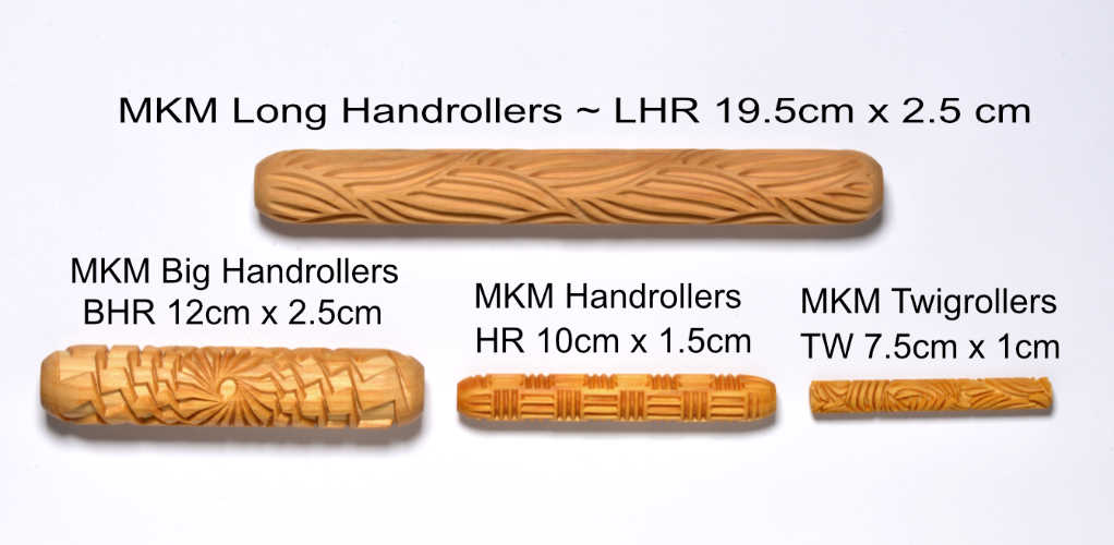MKM Hand Roller- Flying Bats- HR-034