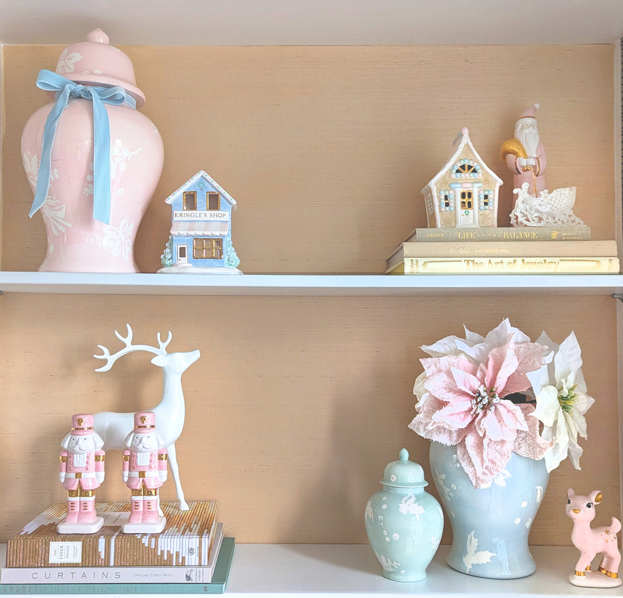 Pastel Gingerbread House with 22K Gold Accents | Wholesale