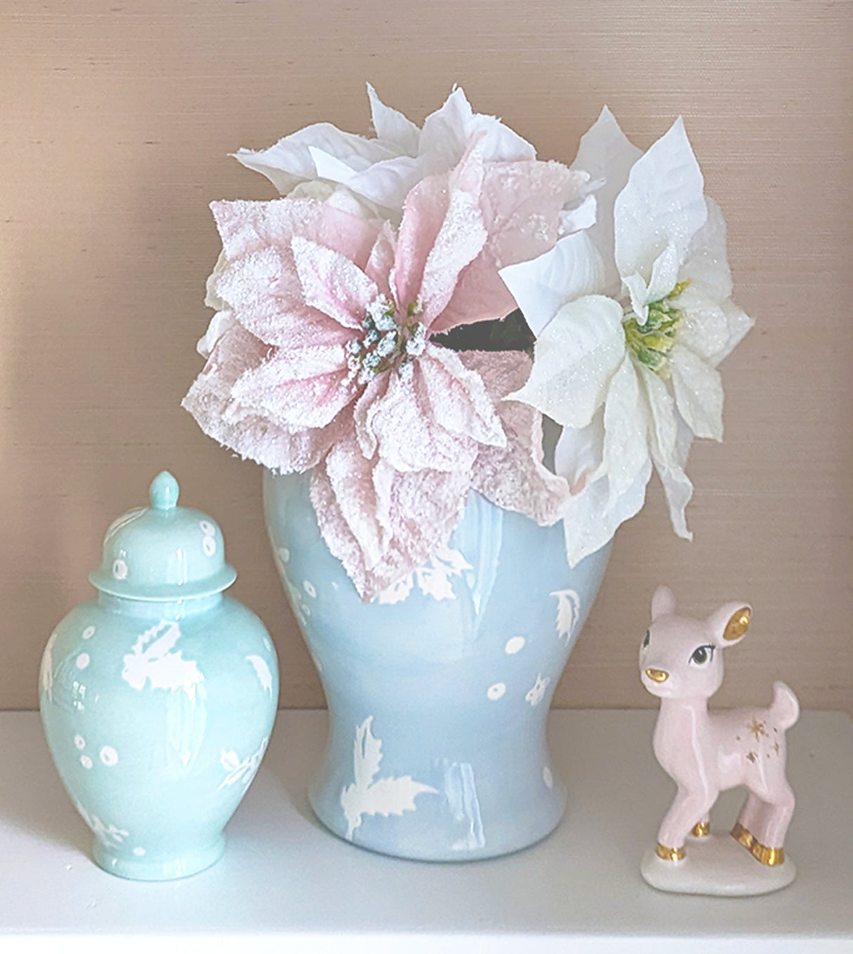 Deck the Halls Ginger Jars in 8 Colors | Wholesale