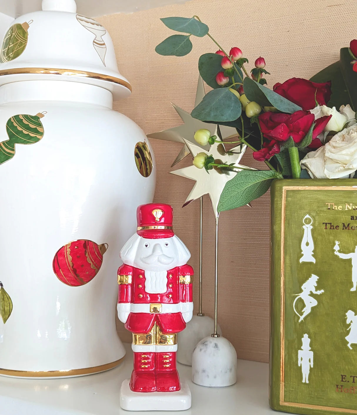 Classic Baubles Ginger Jars with 22K Gold Accents | Wholesale