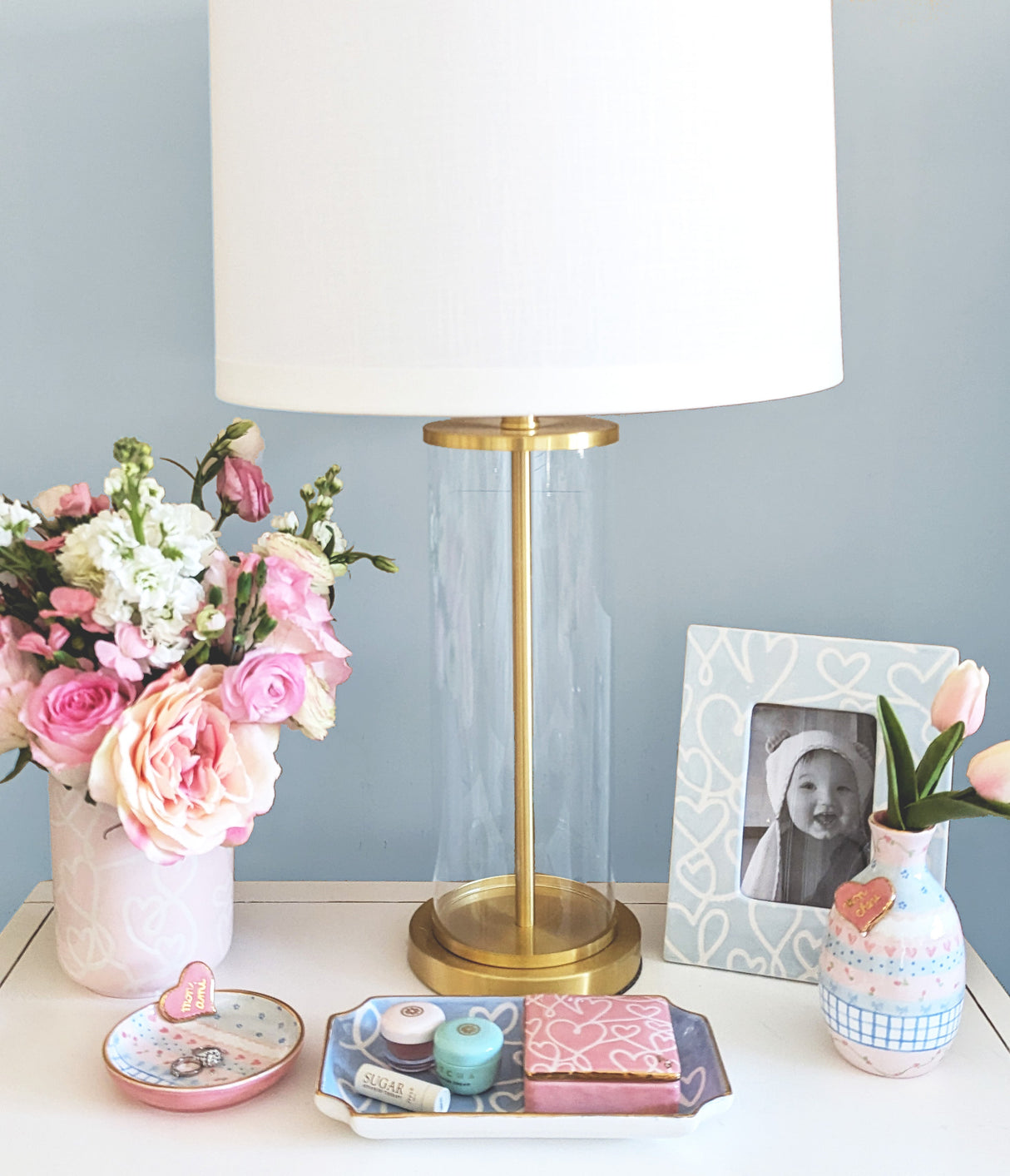 Lo Home x Juliann Lancon Patchwork of Love Vanity Vase