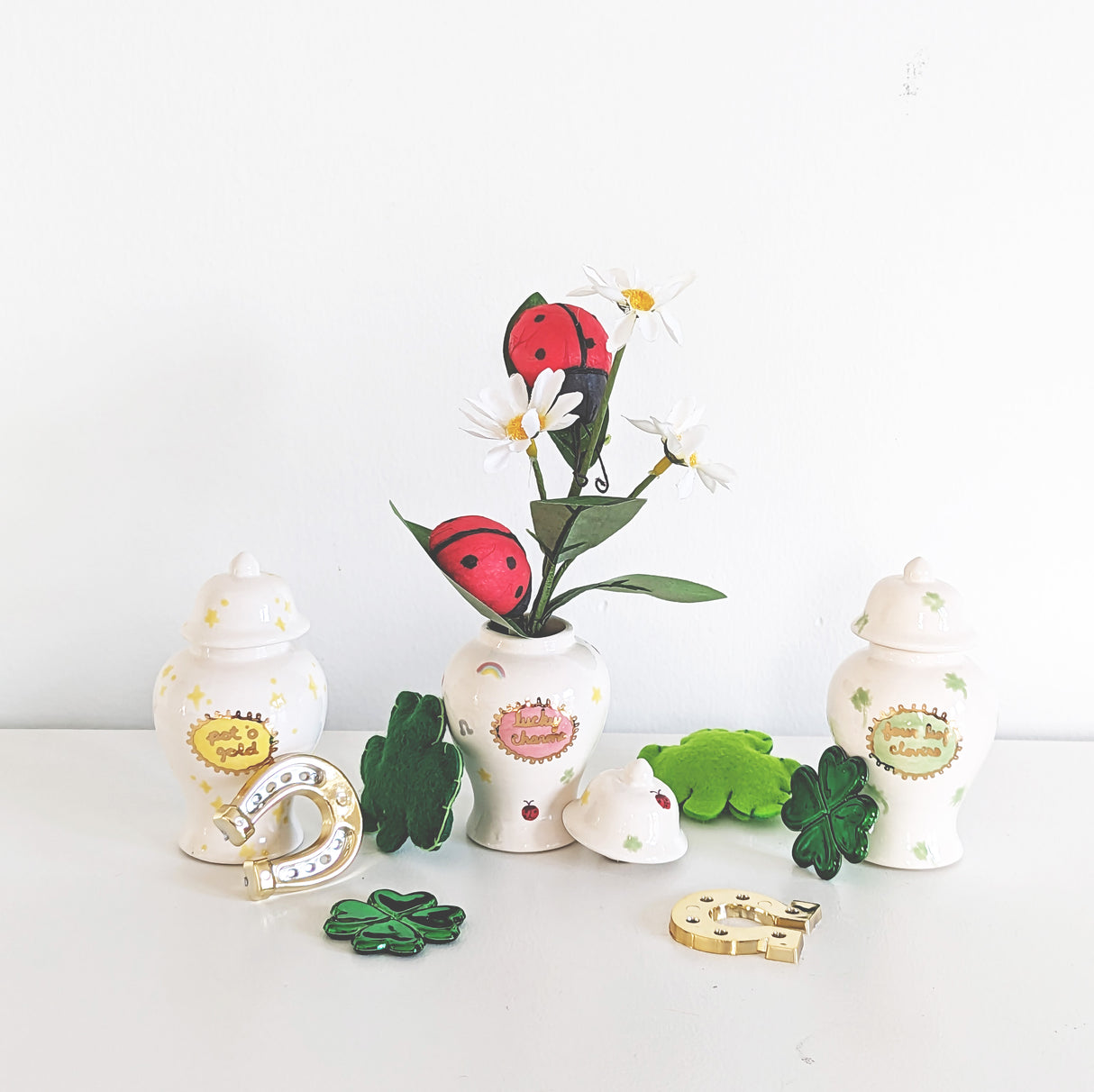 Mini Ginger Jars- St. Patrick's Day Edition | Wholesale