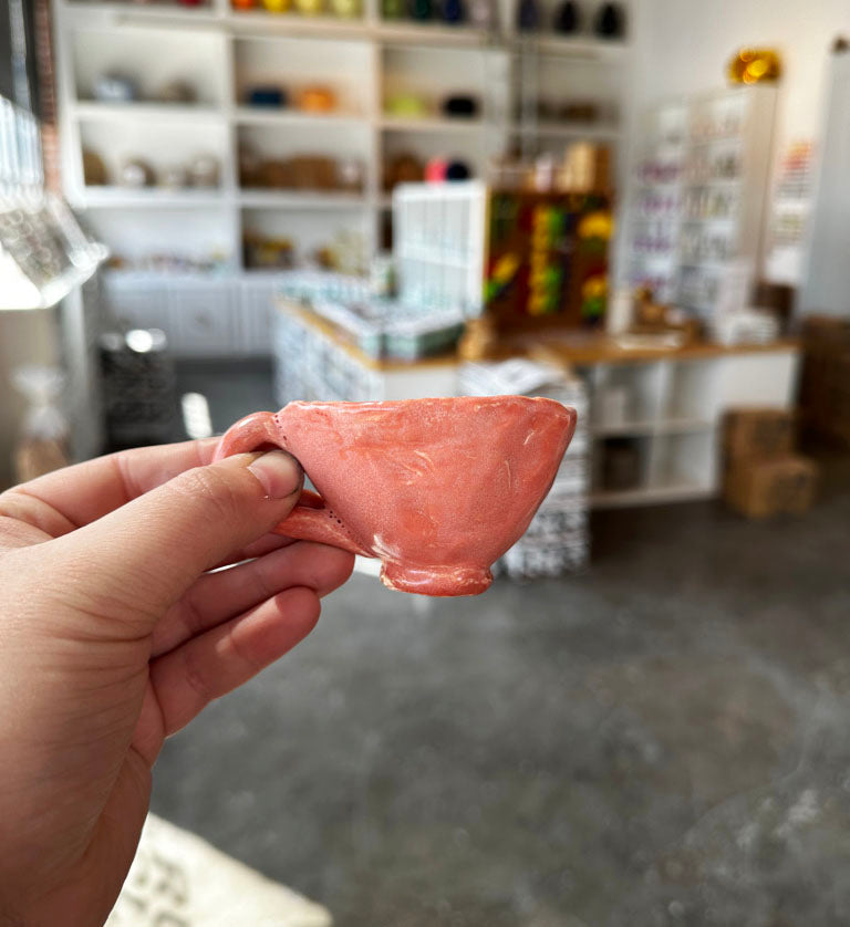 Mini Stoneware Teacups | Jessica Walker