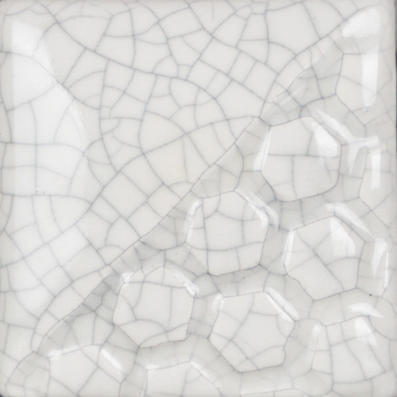 White Crackle Raku 103