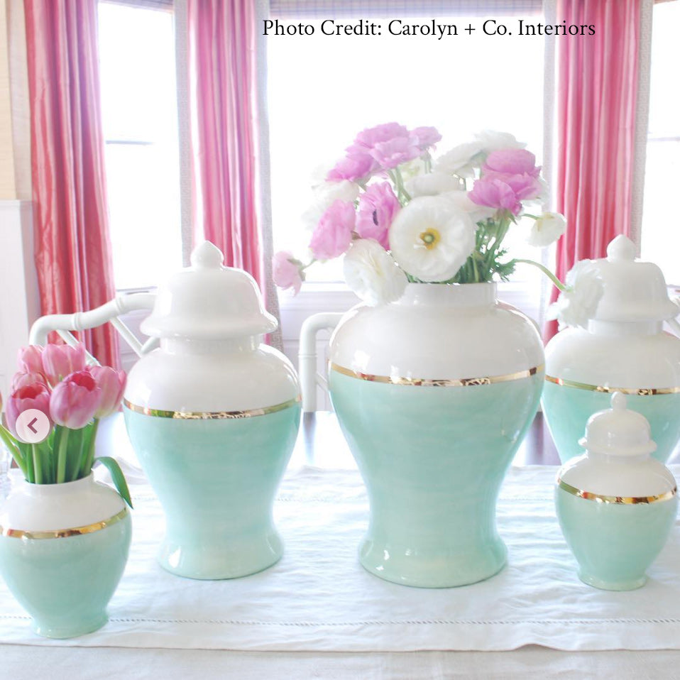 Color Block Ginger Jars in 17 Colors | Wholesale