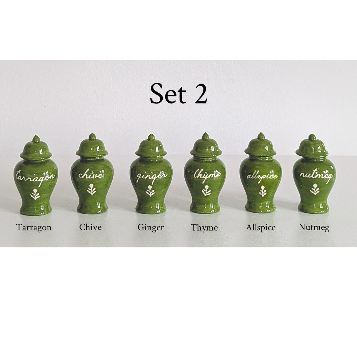 Spice Jar Set 2