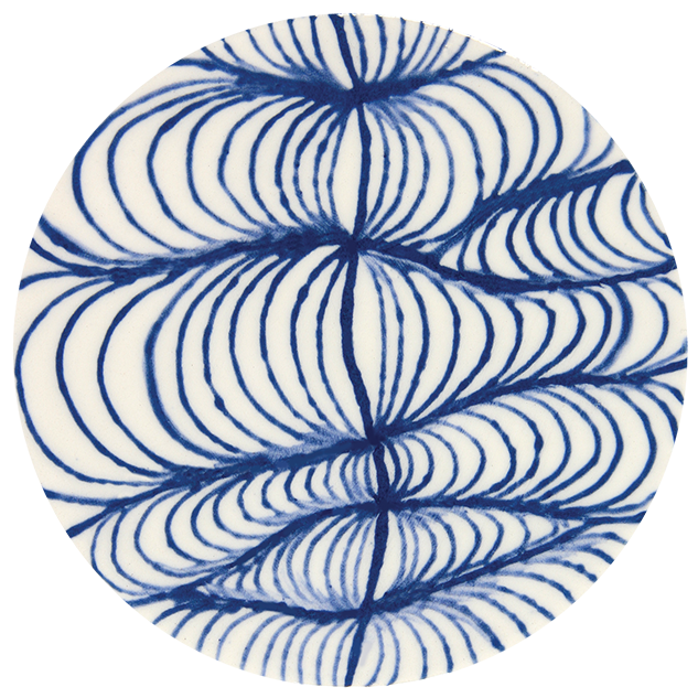Designer Liner Blue