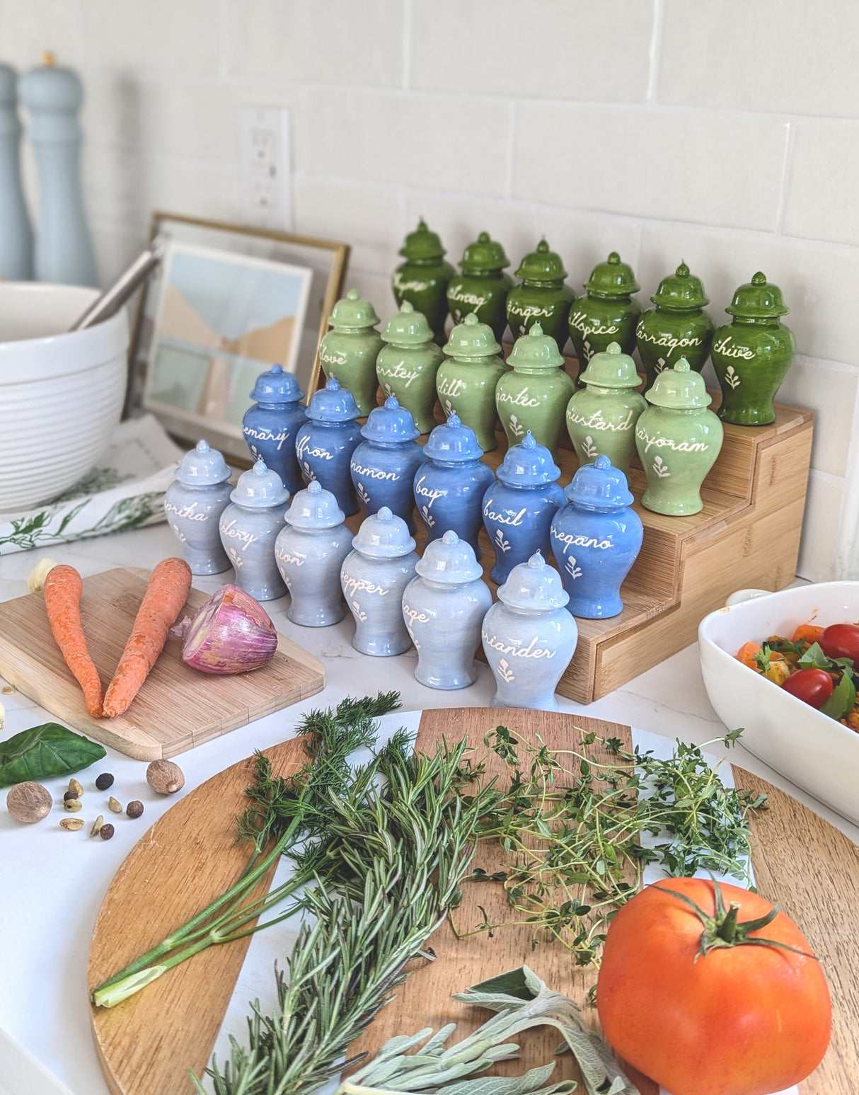 Spice Jar Set 4