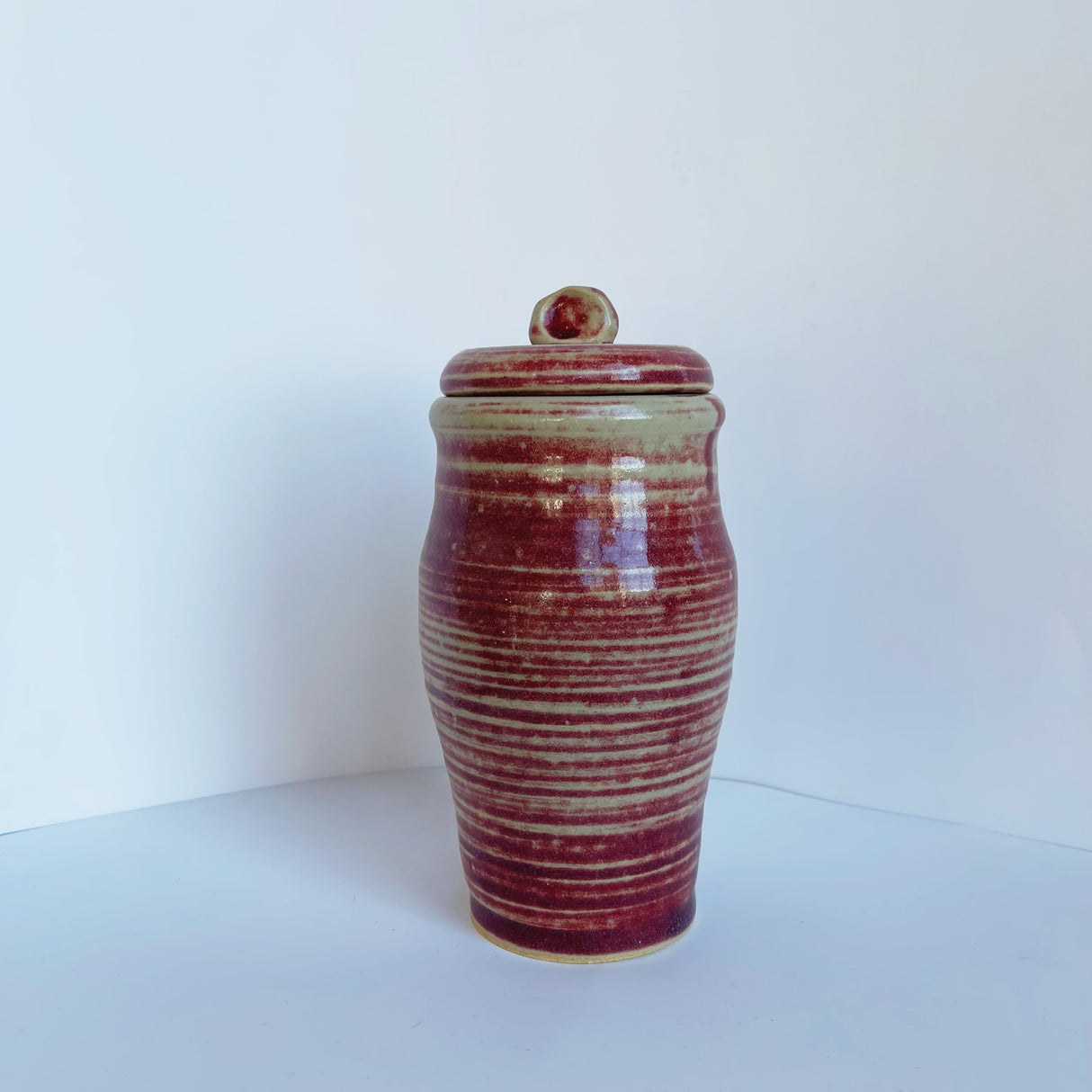 Oxblood Jar | Panther Pots by Joseph Clayton