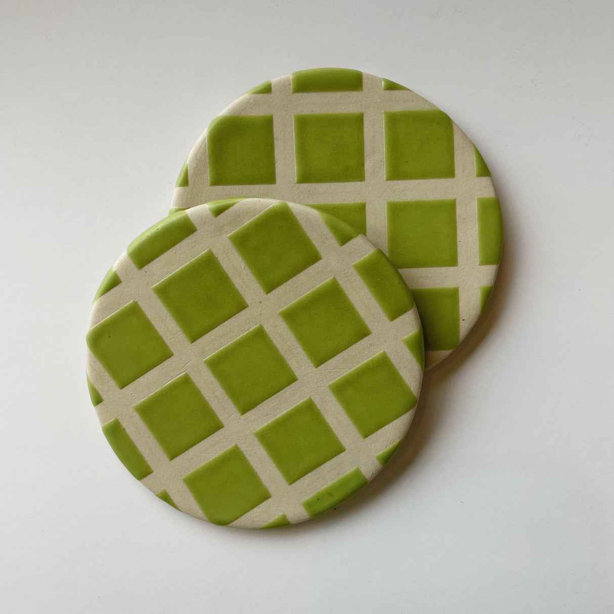 Grid Coaster | Terra Clay Co.