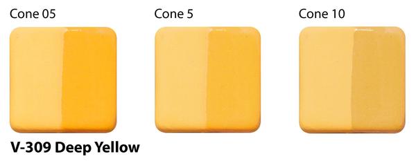 Deep Yellow Underglaze V-309