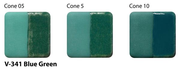 Blue Green Underglaze V-341