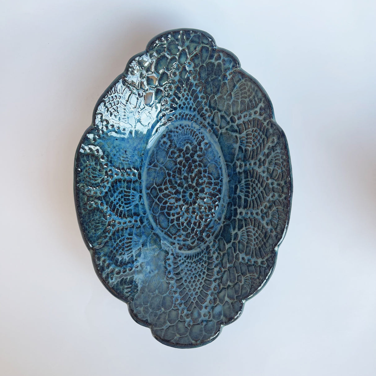 Lace Oval Bowl | Trisha Boatright