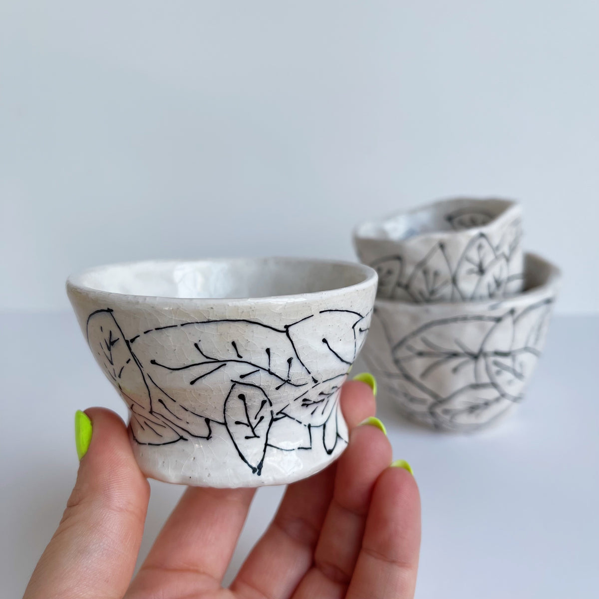 Small Floral Bowls | Jessica Walker