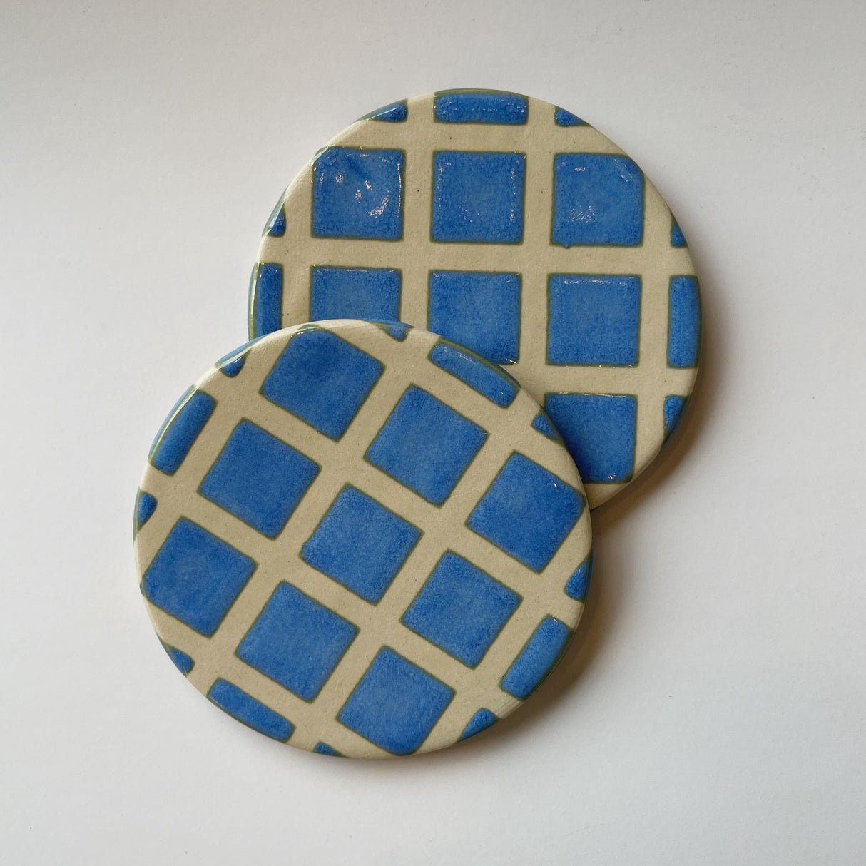 Grid Coaster | Terra Clay Co.