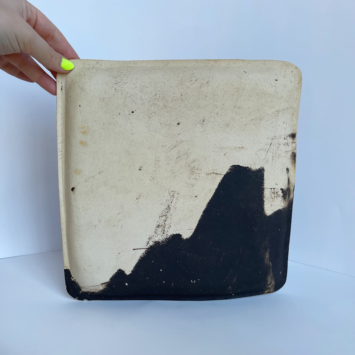 Big Square Tray | Panther Pots by Ayden Krzmarzick