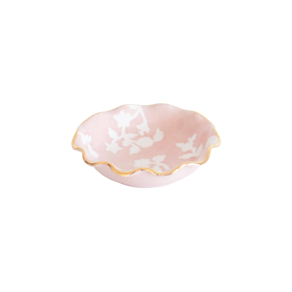 Chinoiserie Dreams Scalloped Bowls with 22K Gold Accent | Wholesale