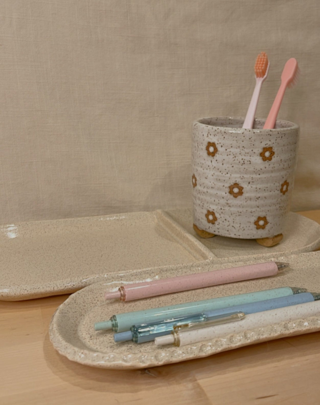 Speckled Tray | Terra Clay Co.