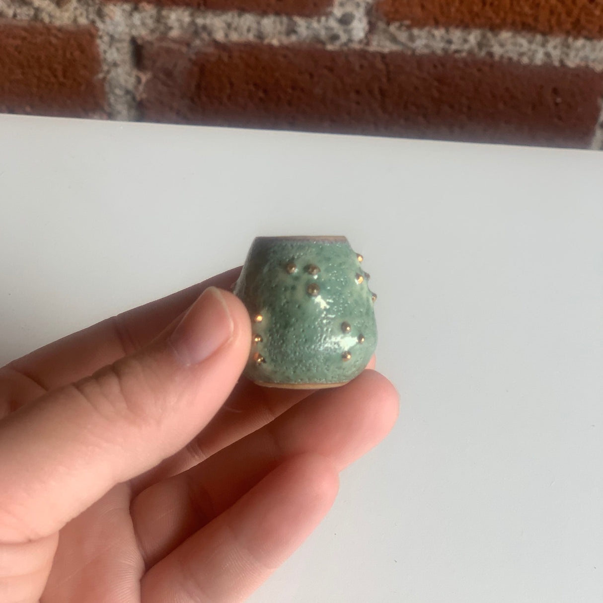 Miniature Meditation Vase "Slow Down" | Amy Sanders de Melo
