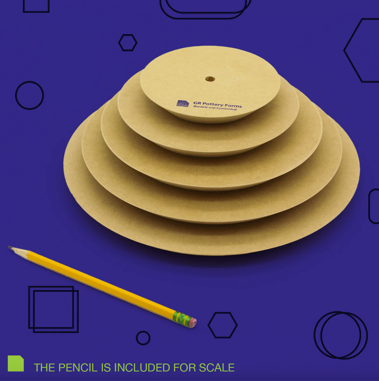 Round Stack Pack- 5 Piece