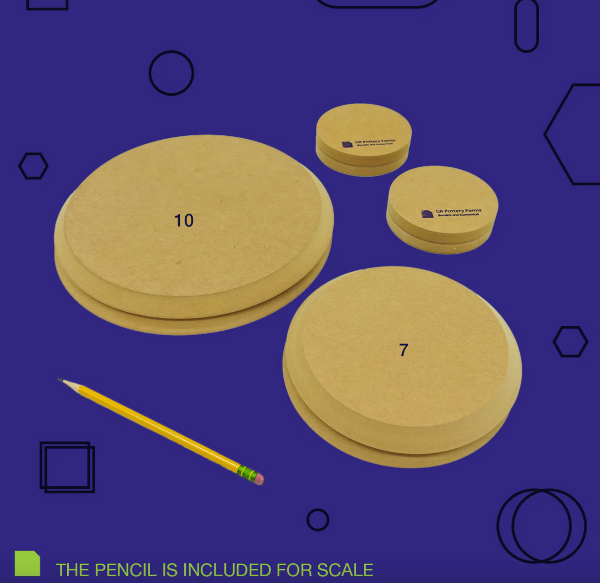 Slim Round Dinner Set Forms