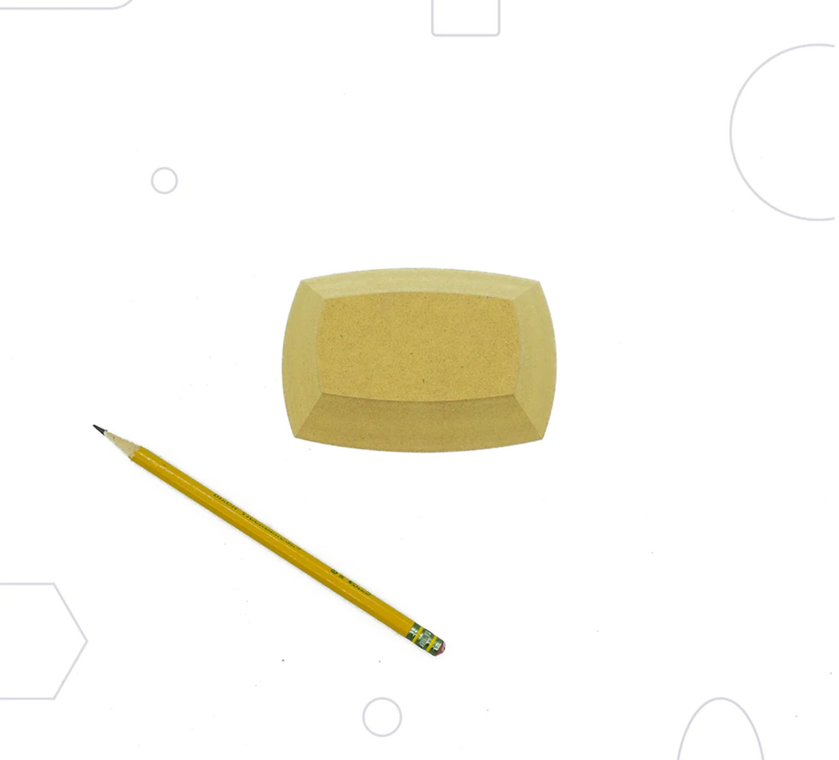 Spherical Rectangle Form, 3.5x5