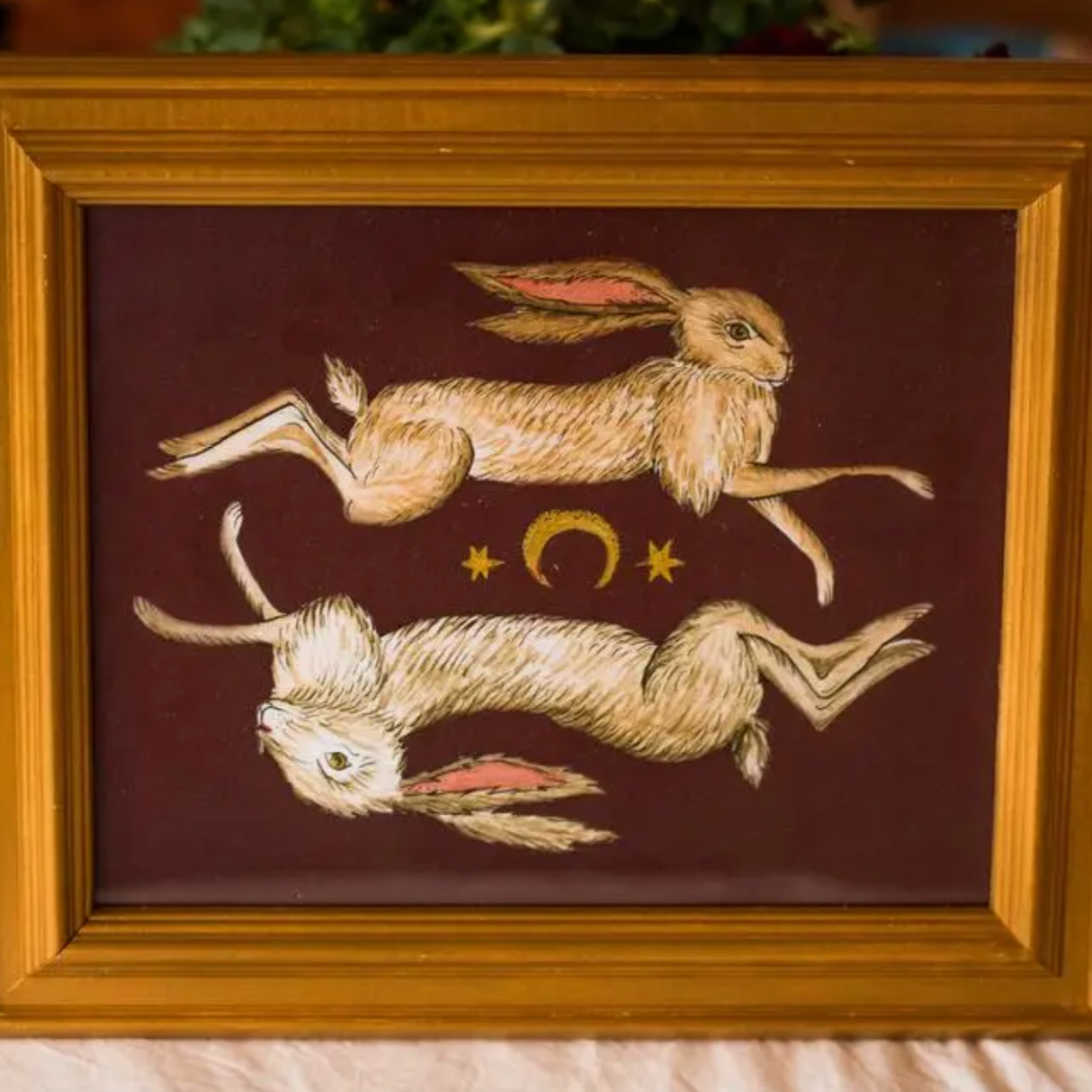 Gemini Hare Print | Jillian Selene Art