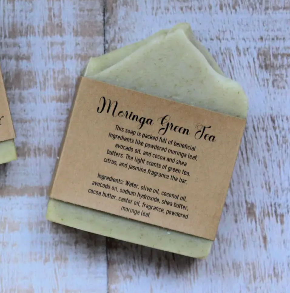 Moringa Green Tea Soap