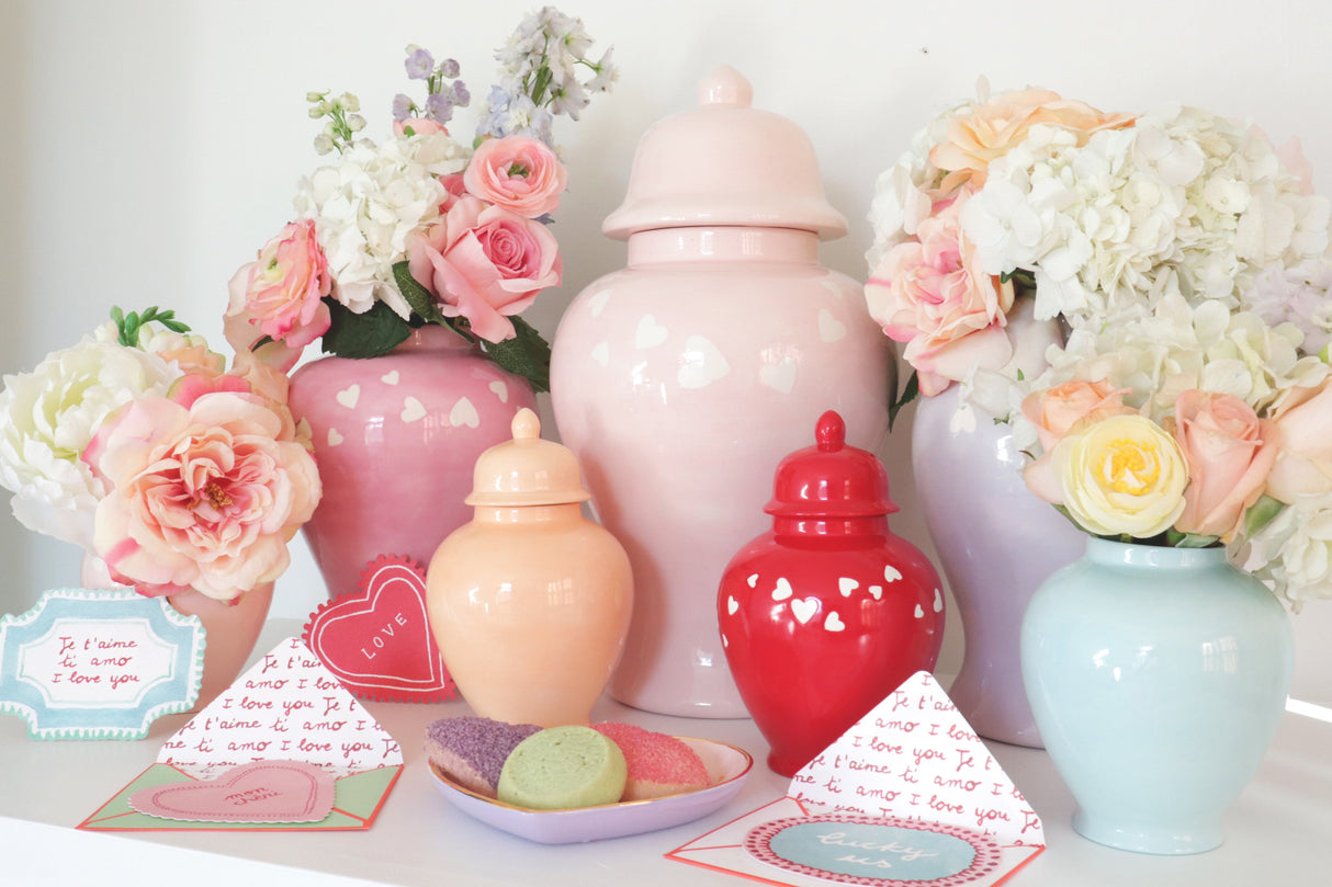 "Confetti Hearts" Dishes