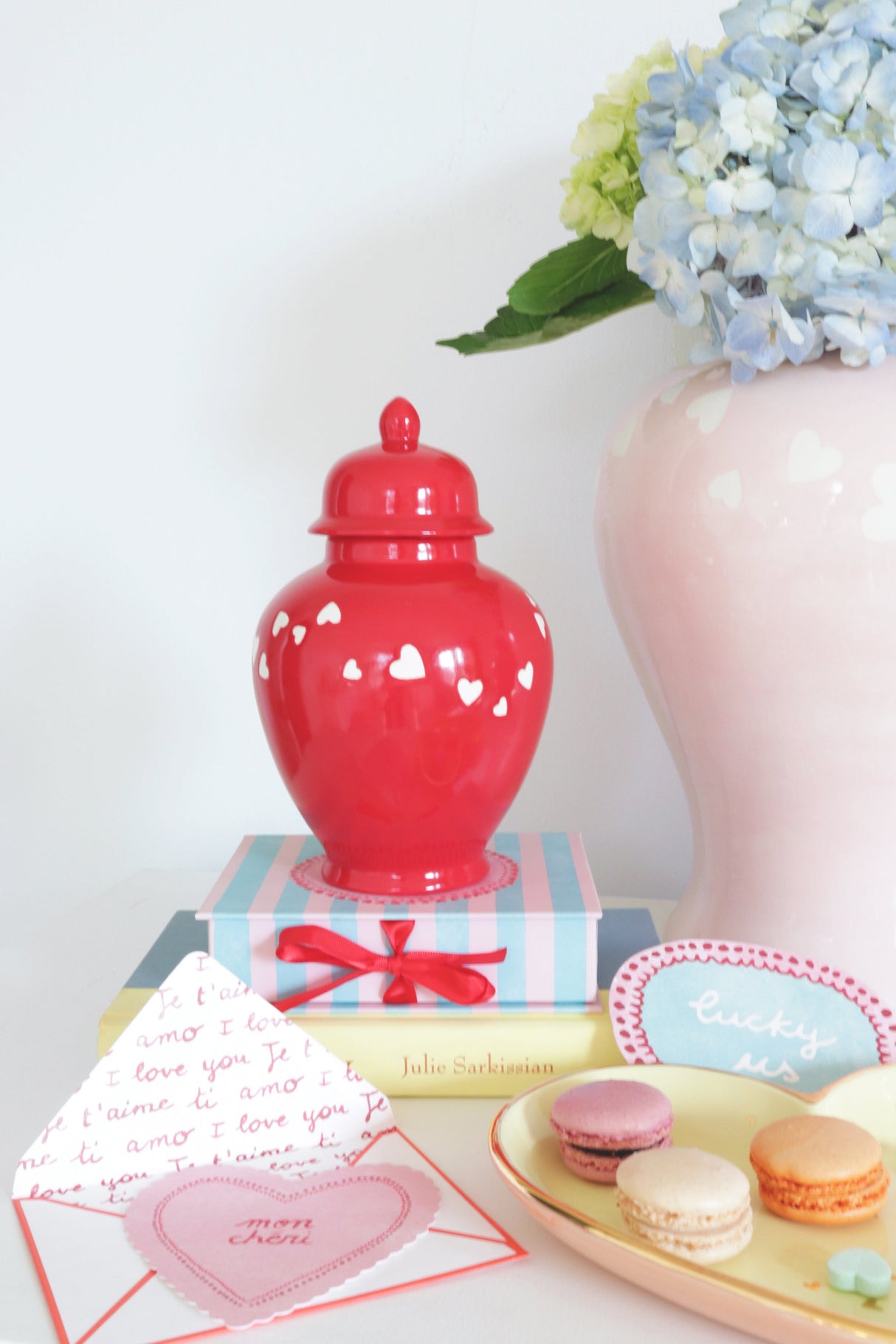 "Confetti Hearts" Dishes